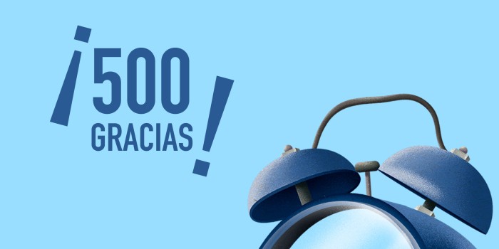 ¡Superamos las 500 cofinanciadoras y tenemos nuevas recompensas!