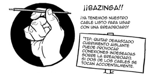 Usar una breadboard es fácil: págs. 5 a 8 para revisar