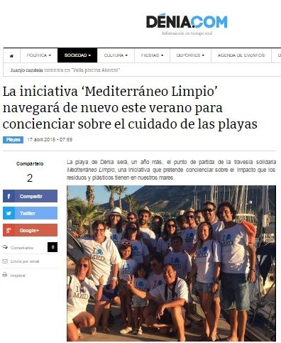 Nos despertamos en Denia.com