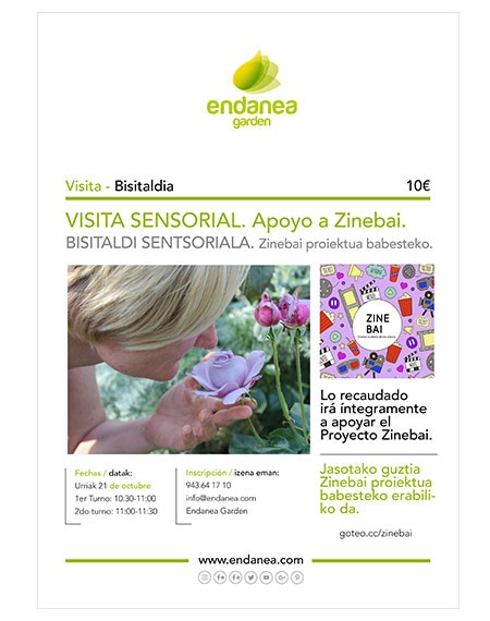 Visita sensorial a Endanea este domingo