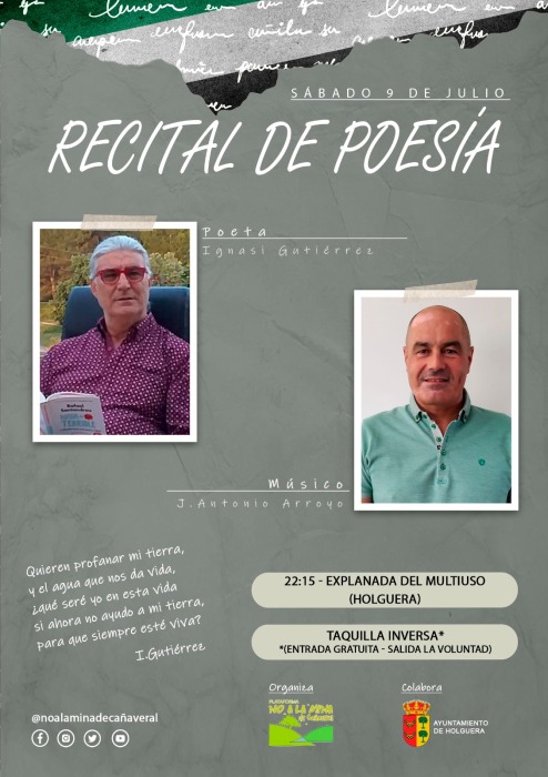 RECITAL DE POESÍA EN HOLGUERA