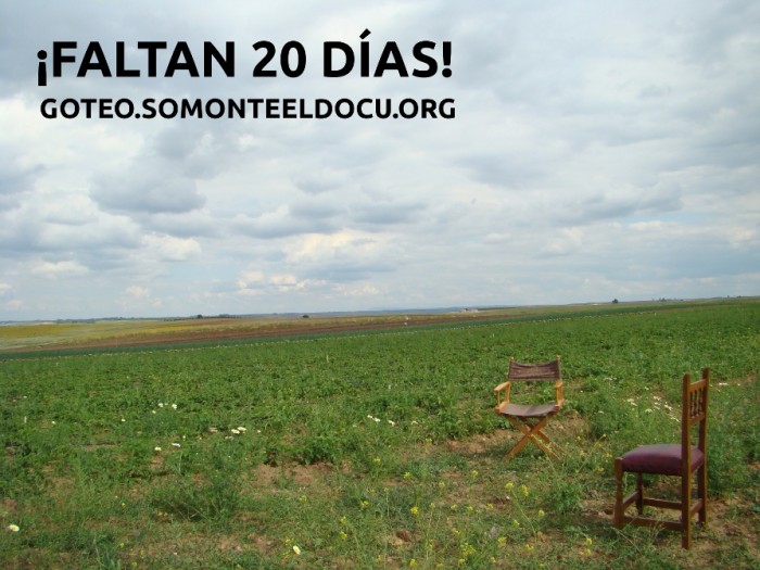 20 días para alcanzar el objetivo óptimo del docu sobre Somonte ¡vamos pa'lante!