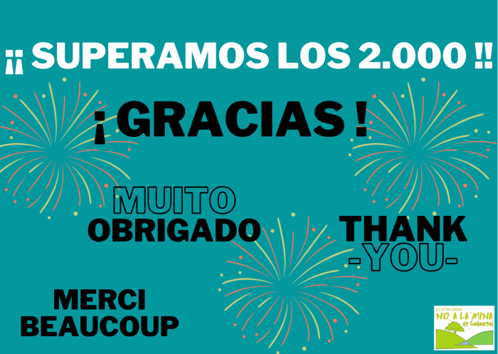 ¡¡SUPERAMOS LOS 2.000!!