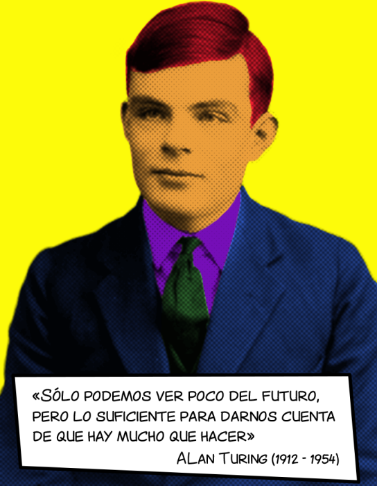 Alan turing, matemático, filósofo, corredor de maratón y homosexual. Esta última le costó la vida.